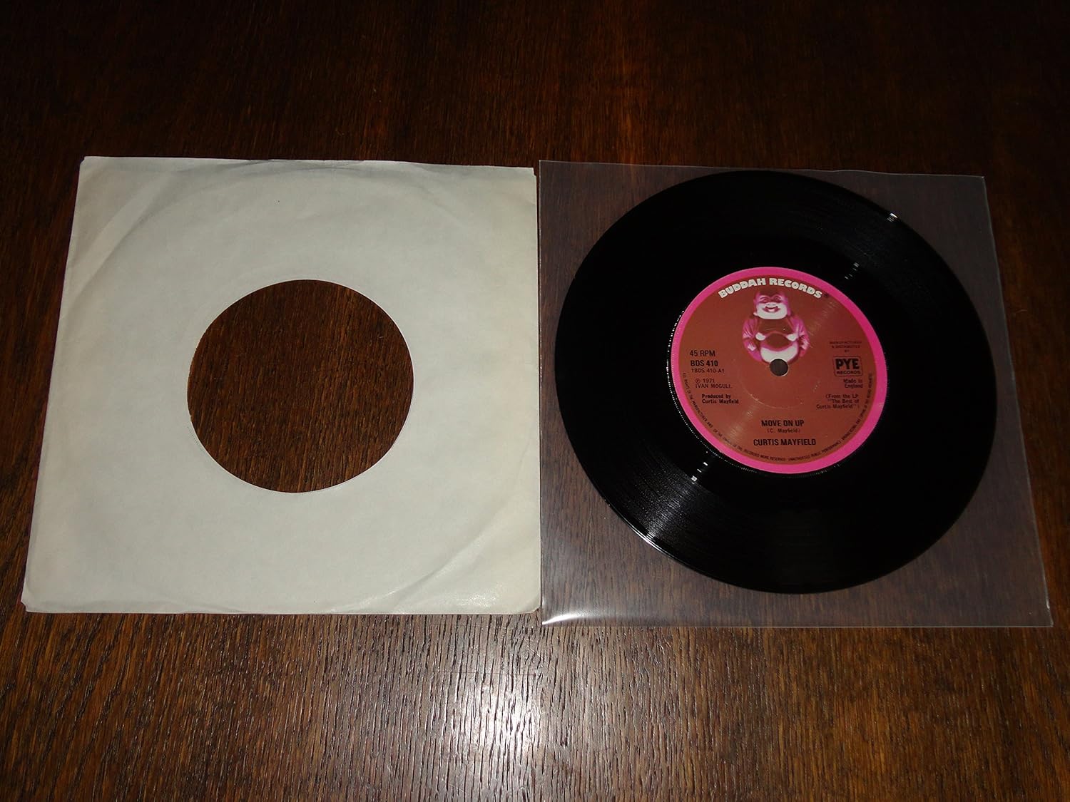 Curtis Mayfield Move On Up Cover