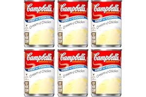 Campbell's, Condensed Cream of Chicken Soup, 10.5oz Can (Pack of 6)