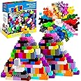 Strictly Briks Compatible with Lego Duplo Toy Large Building Blocks for Kids - Blocks for Toddlers Big Bricks Set for Ages 3 and Up - Compatible with All Major Brands, Rainbow Colors, 204 Pieces