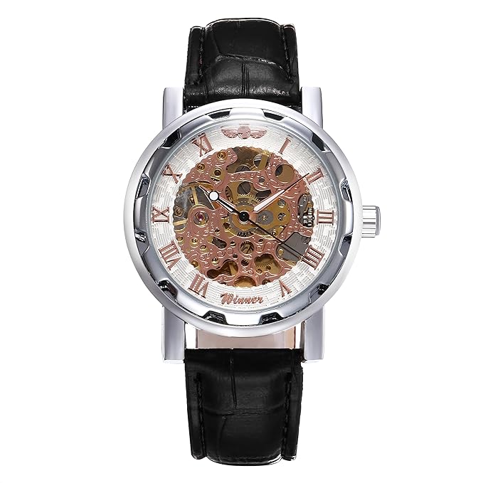 Analog Silver Dial Mens Watch