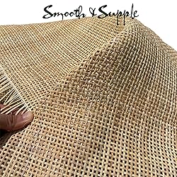 MINHKUST 16" Width Natural Square Rattan Cane