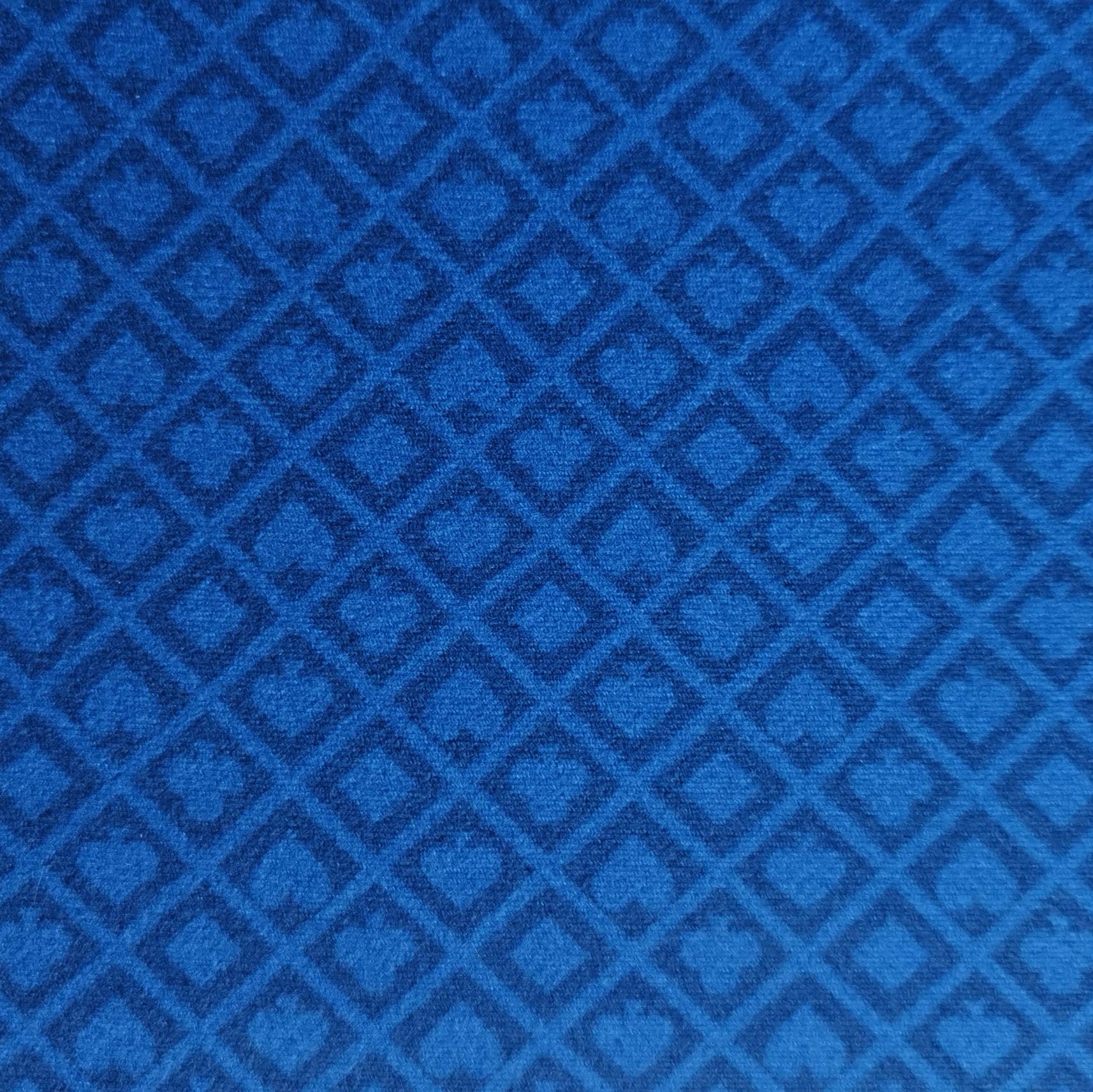 BALIKEN Poker 108X56Inch Section of Two-Tone Suited Poker Table Speed Cloth (Blue)