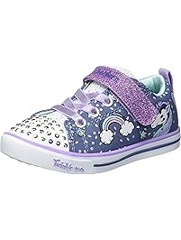 Skechers Kids' Sparkle Lite-Unicorn Craze Sneaker,