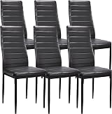 Blisswood 140cm Dining Table 4 Chairs PU Leather White Marble Grey view 6