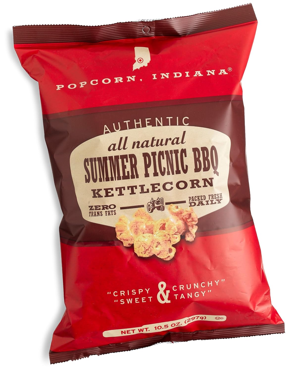 Popcorn Indiana Summer Picnic BBQ Kettlecorn, 10.5Ounce