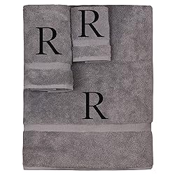Monogrammed Towel Set, Personalized Gift, Set of