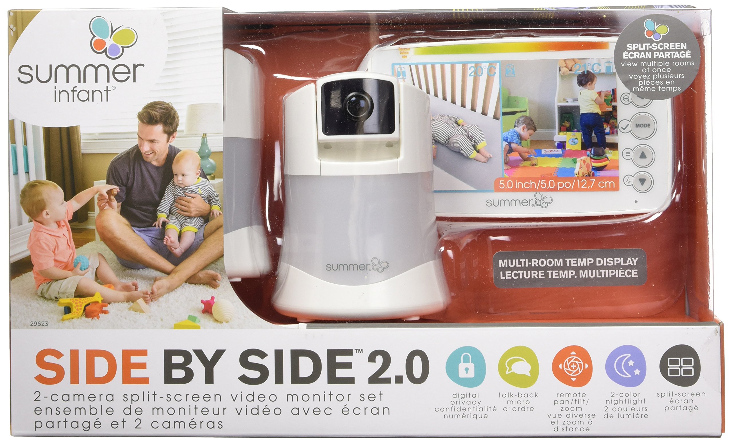 summer infant split screen