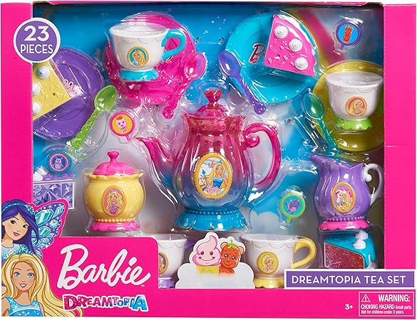 barbie dreamtopia tea party playset