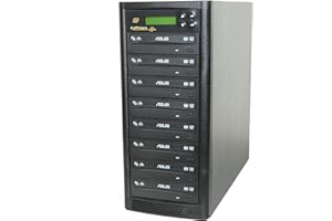 DVD Duplicator Sata 1 to 7 24X DVD-Burner Drive CD DVD Duplicator Writer Copier Tower by Copystars
