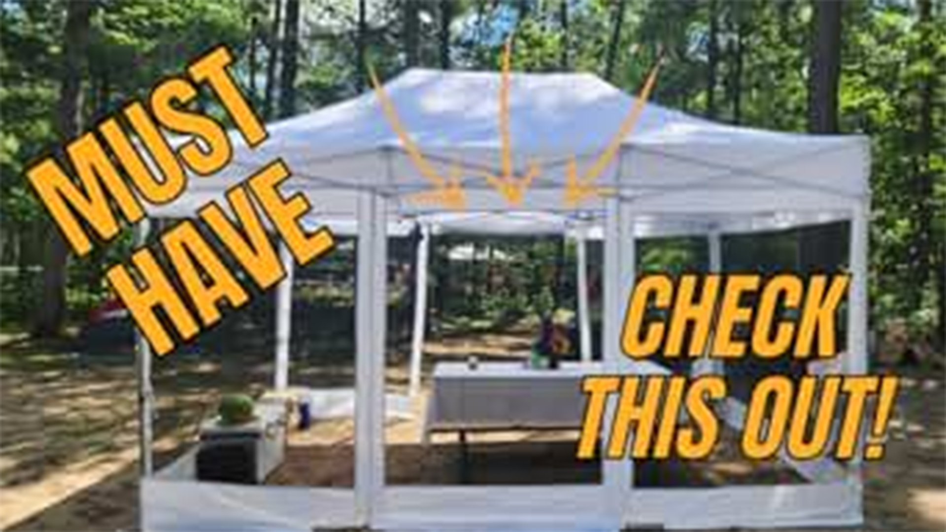 COBIZI 10x15 Pop Up Canopy with Mosquito Net Walls, Heavy Duty Waterproof Outdoor Party Tent image 30