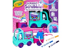 CRAYOLA Scribble Scrubbie Pets! Beauty Salon Playset