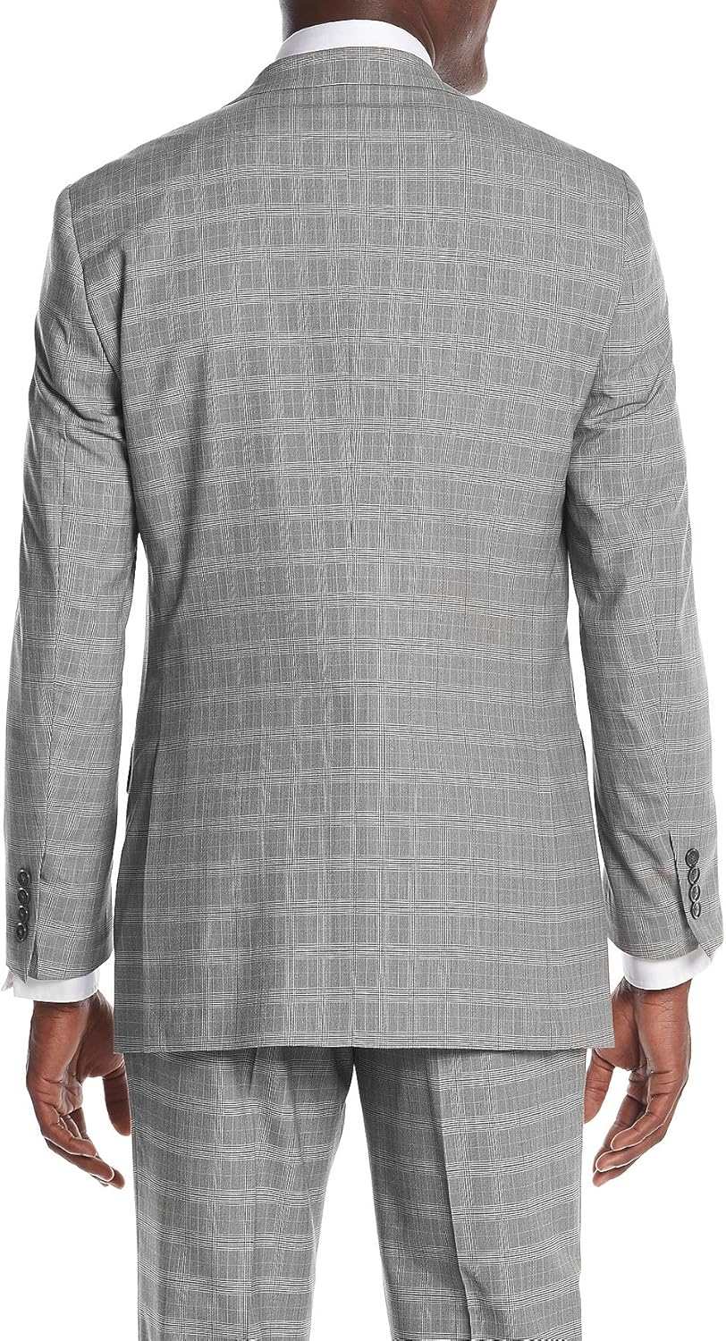 Perry Ellis Men's Modern Fit Suit Separate (Blazer, Pant, and Vest) at  Men’s Clothing store