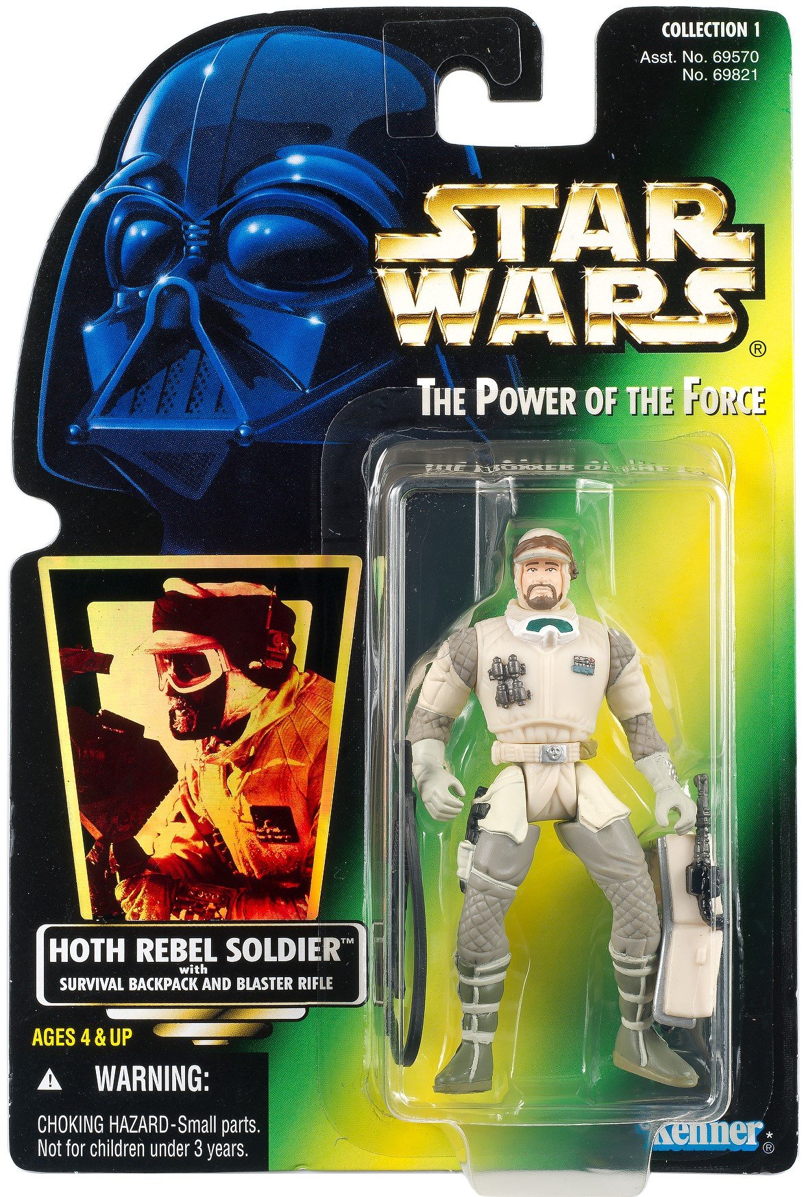 Star Wars: Power of the Force Green Card > Hoth Rebel Soldier Action Figure