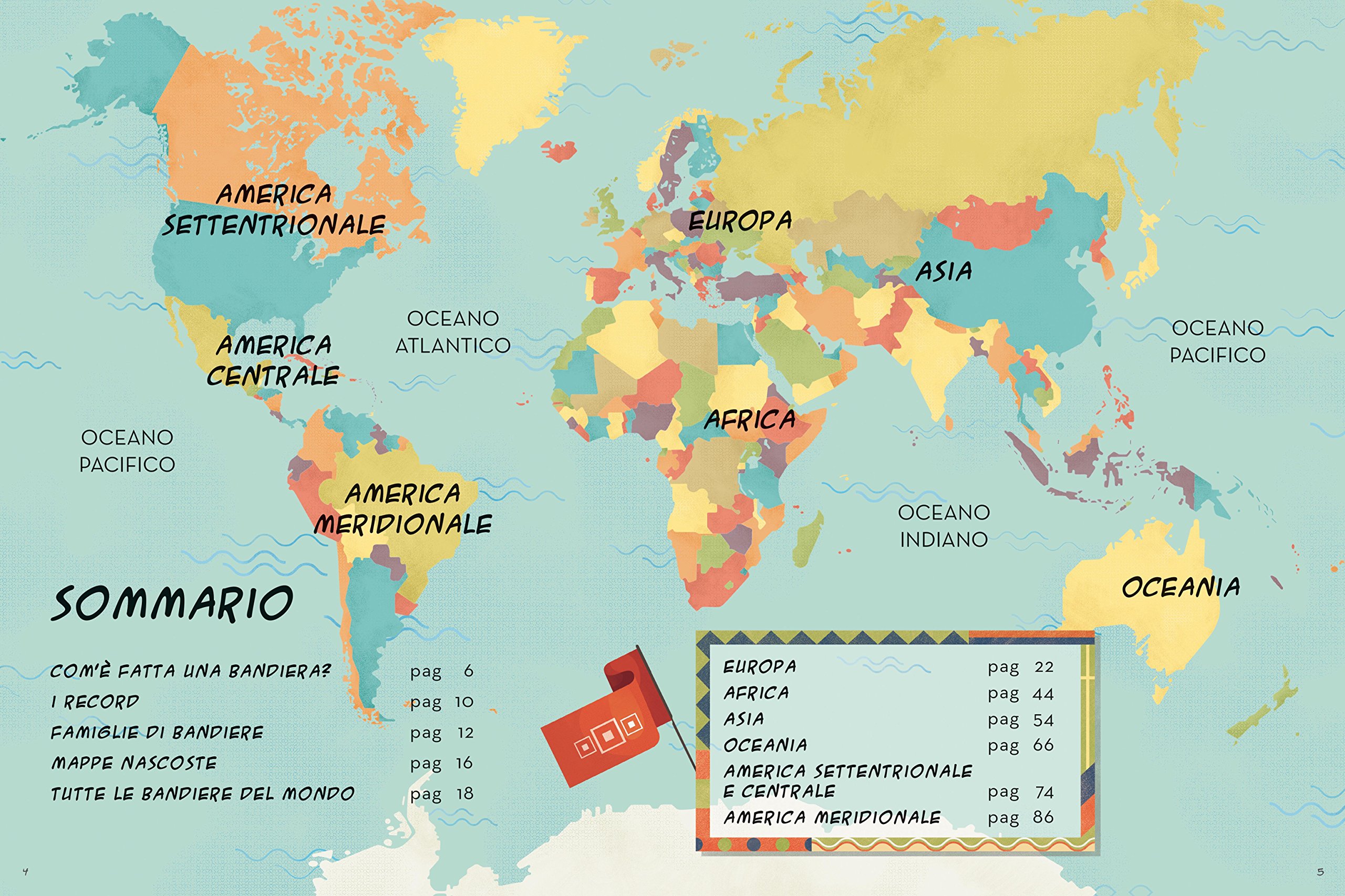 Atlante Delle Bandiere Silvestri Federico 9788854038011 Amazon Com Books