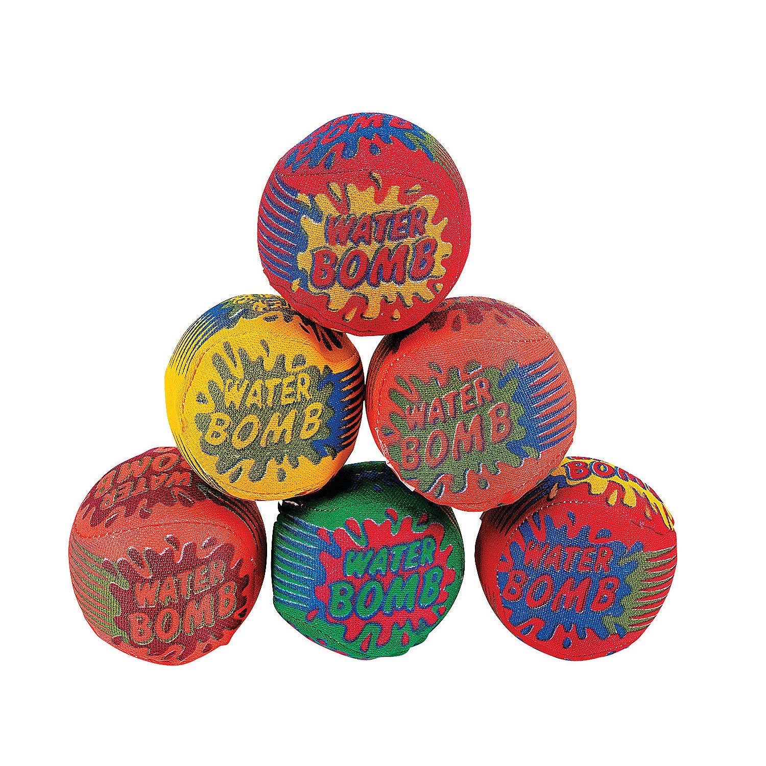 FUN Water Bomb Soaker Splash Balls Pack of 12 Toys & Games