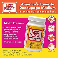 Mod Podge Matte Sealer, Glue & Finish: All-in-One