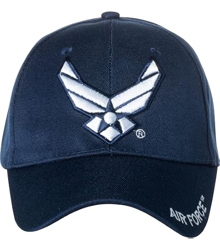 Amazon.com: United States Air Force Logo Blue Hat Cap USAF