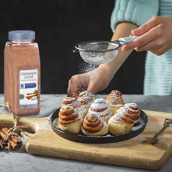MCCORMICK CULINARY CINNAMON SUGAR, 29 OZ – ONE 29 OUNCE CONTAINER OF CINNAMON SUGAR SPICE, PERFECT FOR COOKIES, PASTRIES, CAKES TORTES AND PIES