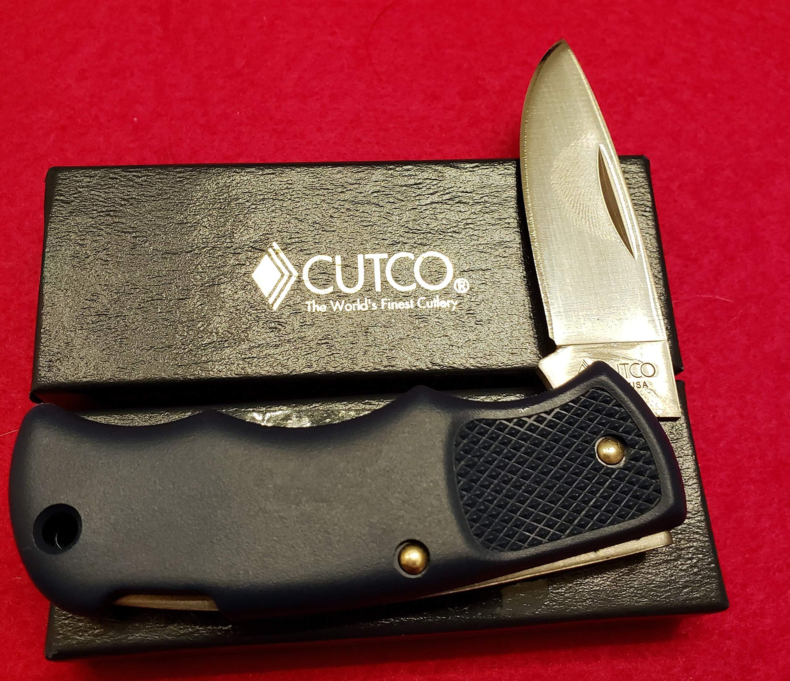 Cutco Pocket Knife 1886 Dark/Navy Blue