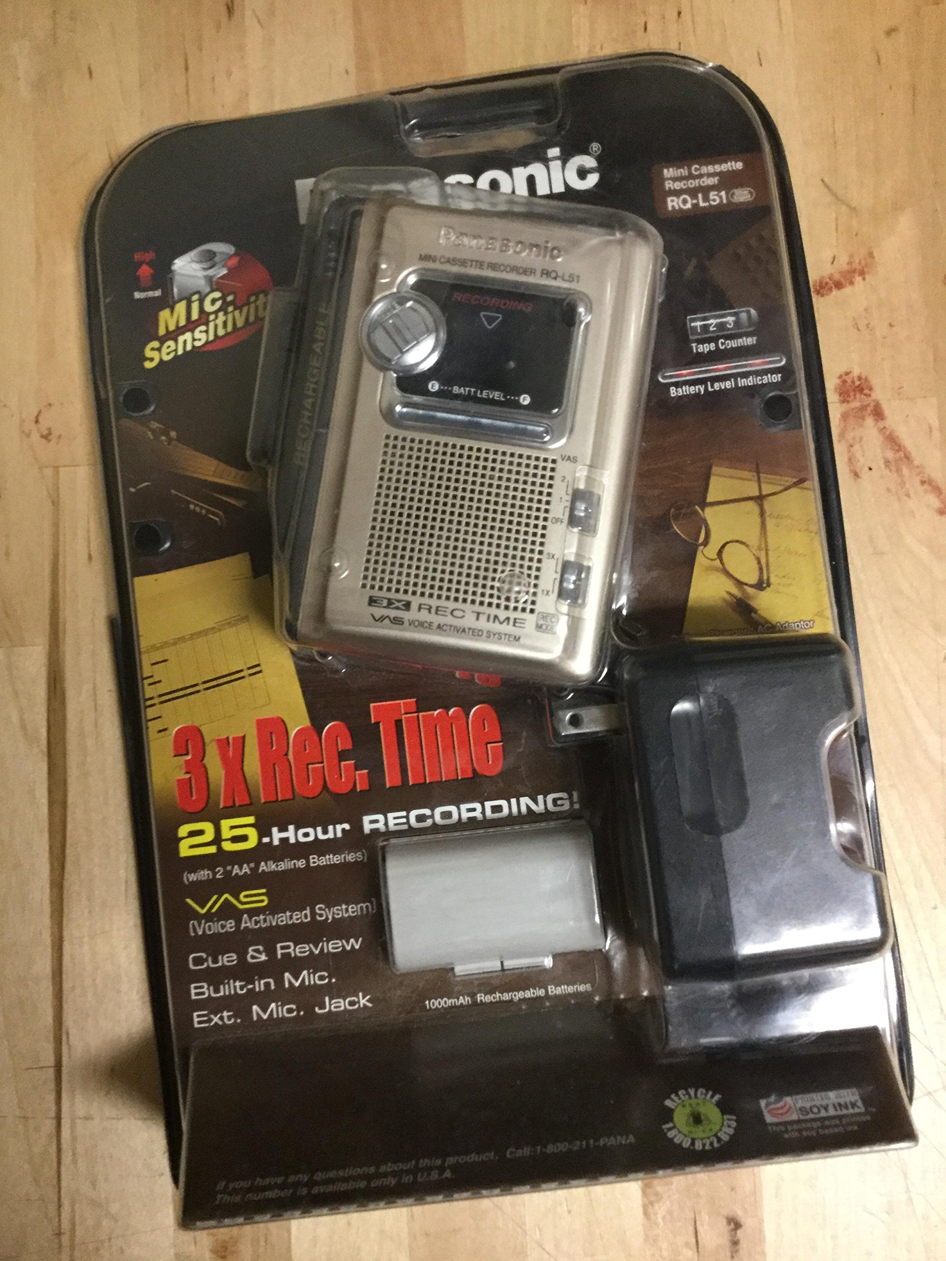 Panasonic RQ-L51 Cassette Recorder