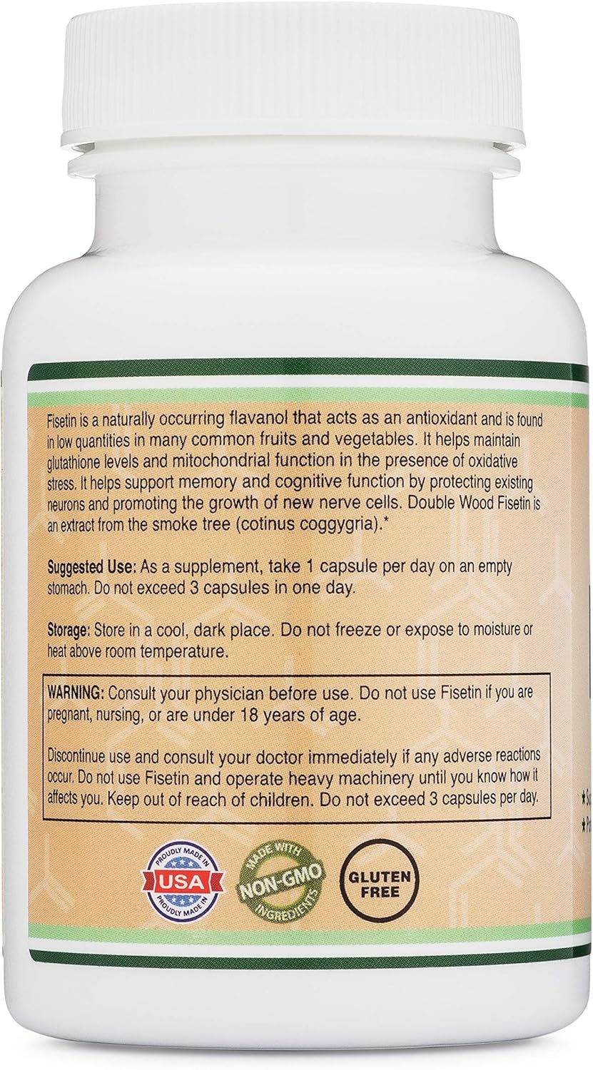 Images Amazon Com Fisetin Capsules 100mg 60 Count Natural le plus cool salutations