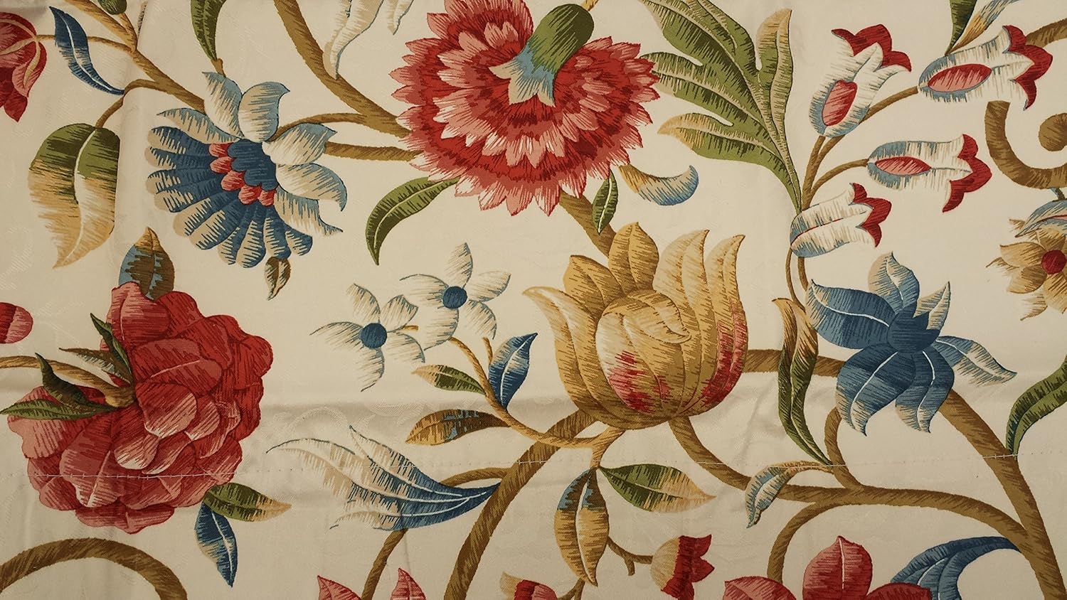 Best red curtains with valance for living room made in usa