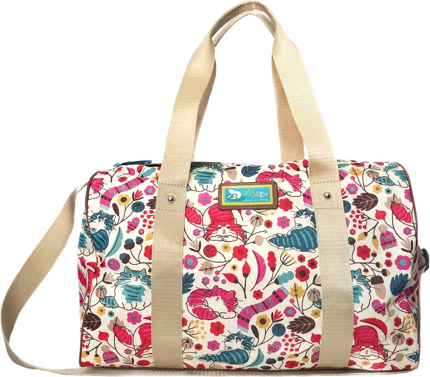 lily zen by lily bloom duffle bag
