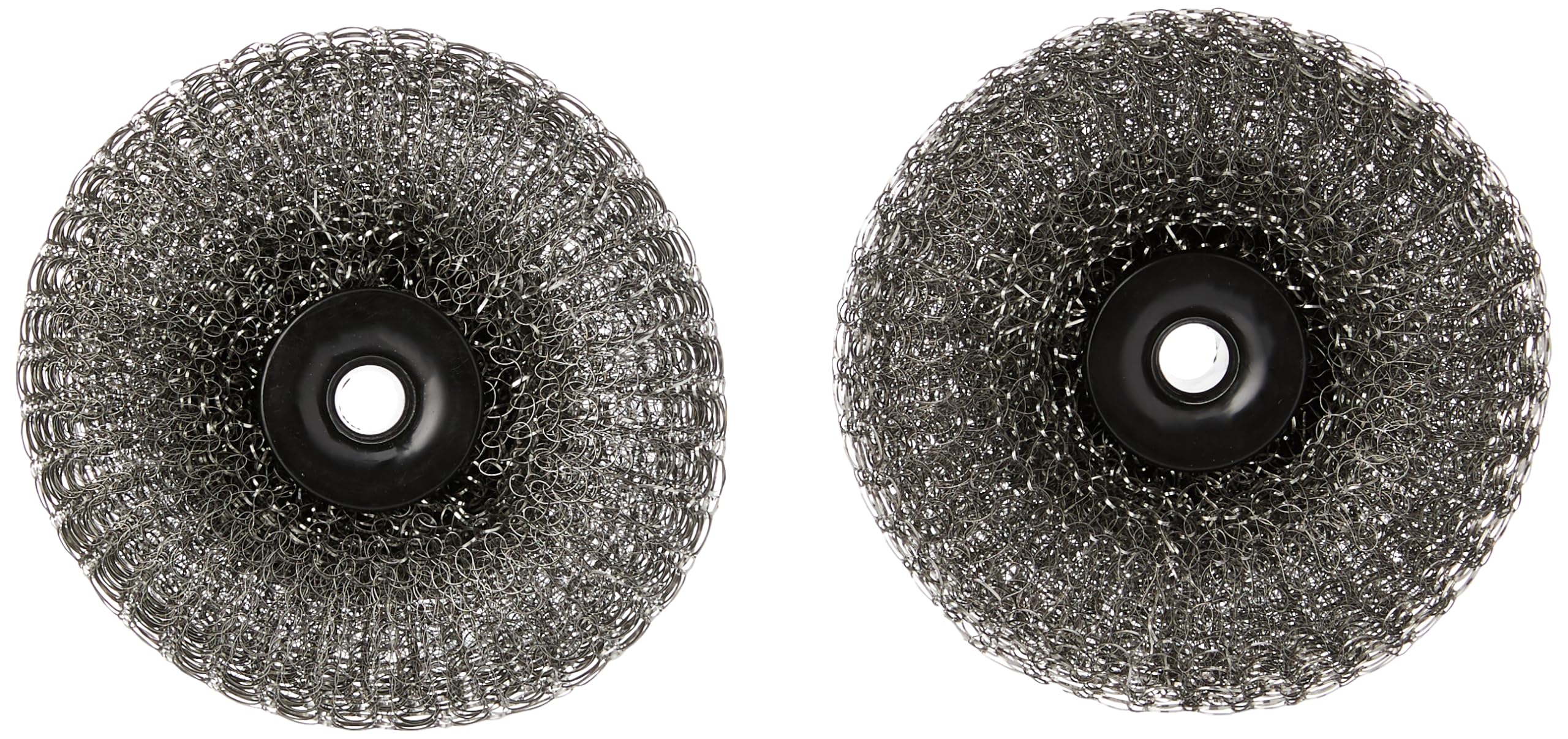 Weber Plancha Scourer Replacement Heads/BBQ Cleaning Accessory, Removes Stubborn Grease & Food Residue from Barbecue Planchas, Metal Scouring Pads, 2-Pack