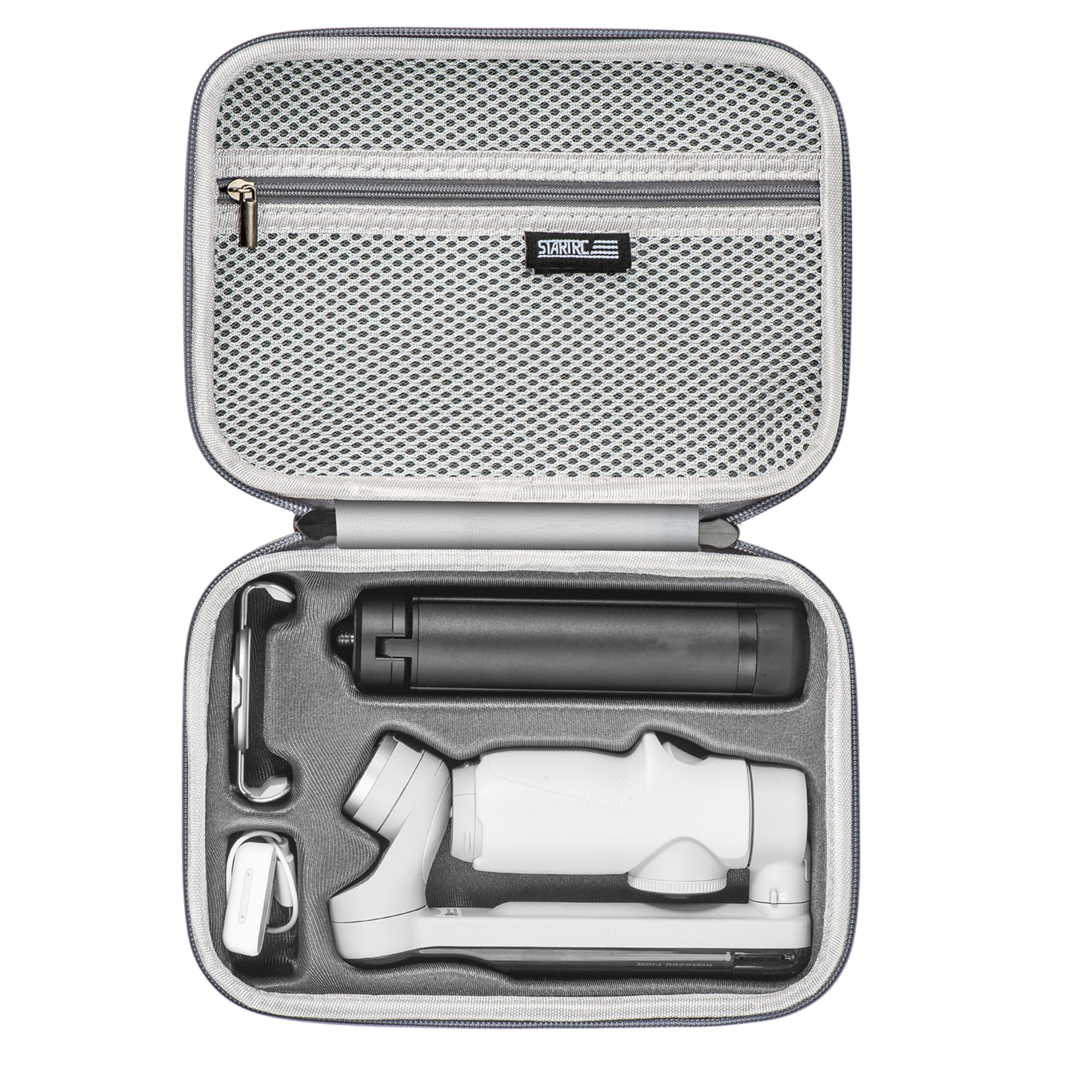 Tomat Carry Case for Insta360 Flow Pro Accessories, Hard Shell Bag Travel Case Compatible with Insta360 Flow Pro AI-Powered Smartphone Stabilizer