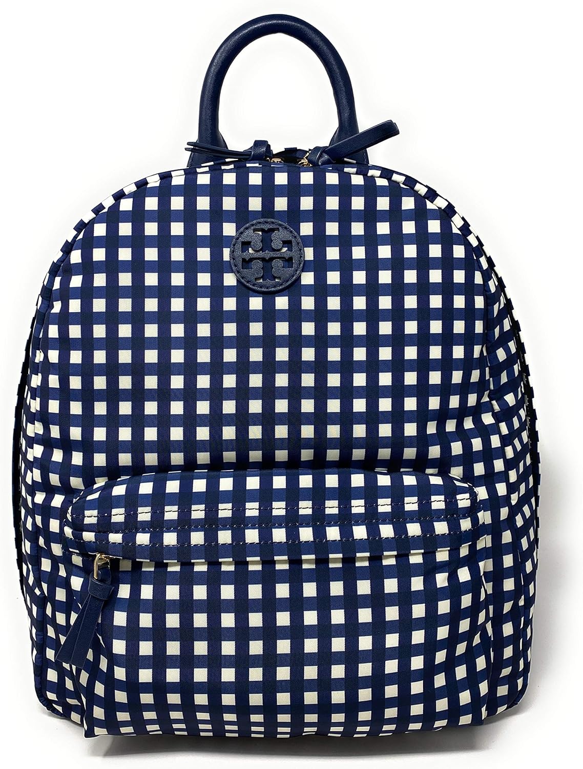 tory burch navy blue backpack