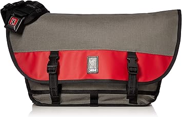 messenger bag with seat belt buckle