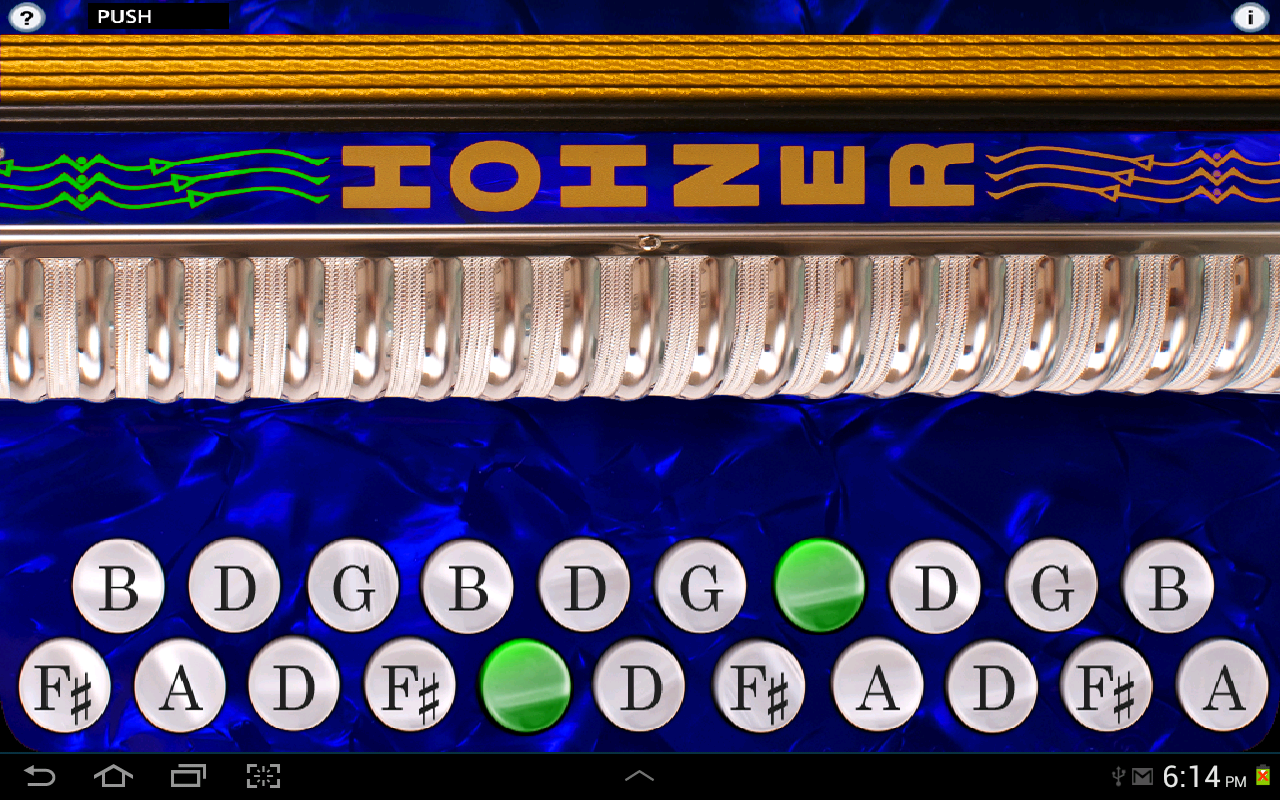 Hohner D/G Button Accordion