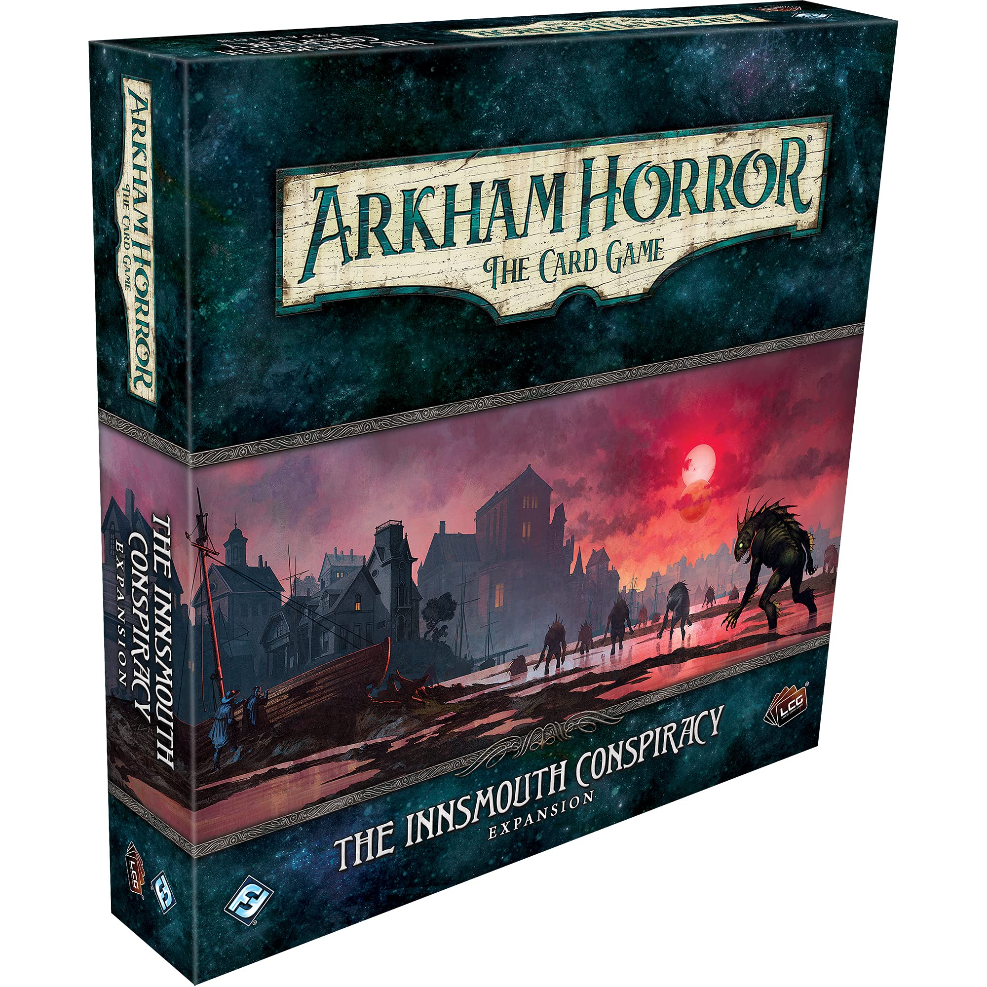Fantasy Flight Games FFGAHC52 Arkham Horror LCG: The Innsmouth Conspiracy Deluxe Expansion, Mixed Colours โ image 1