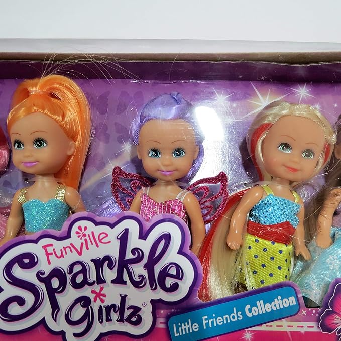 funville sparkle girlz little friends collection names