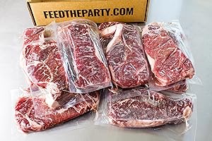 FEED THE PARTY 10 (8 oz.) New York Strip Steaks