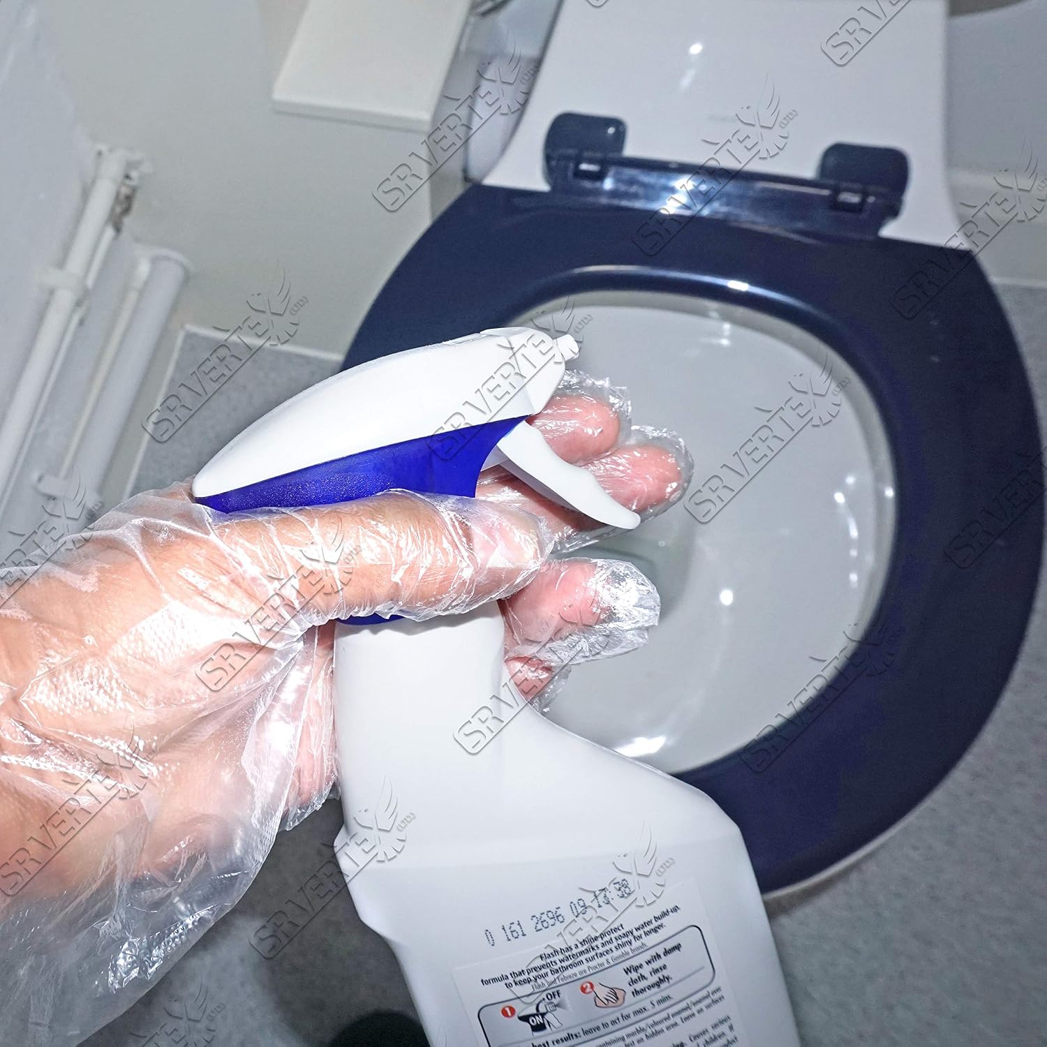 HOVUK 600Pcs Disposable Clear Polythene Gloves - Waterproof, Food Safe, for Cooking Cleaning, Catering, Hygiene Tasks, Adults & Kids - Image 4