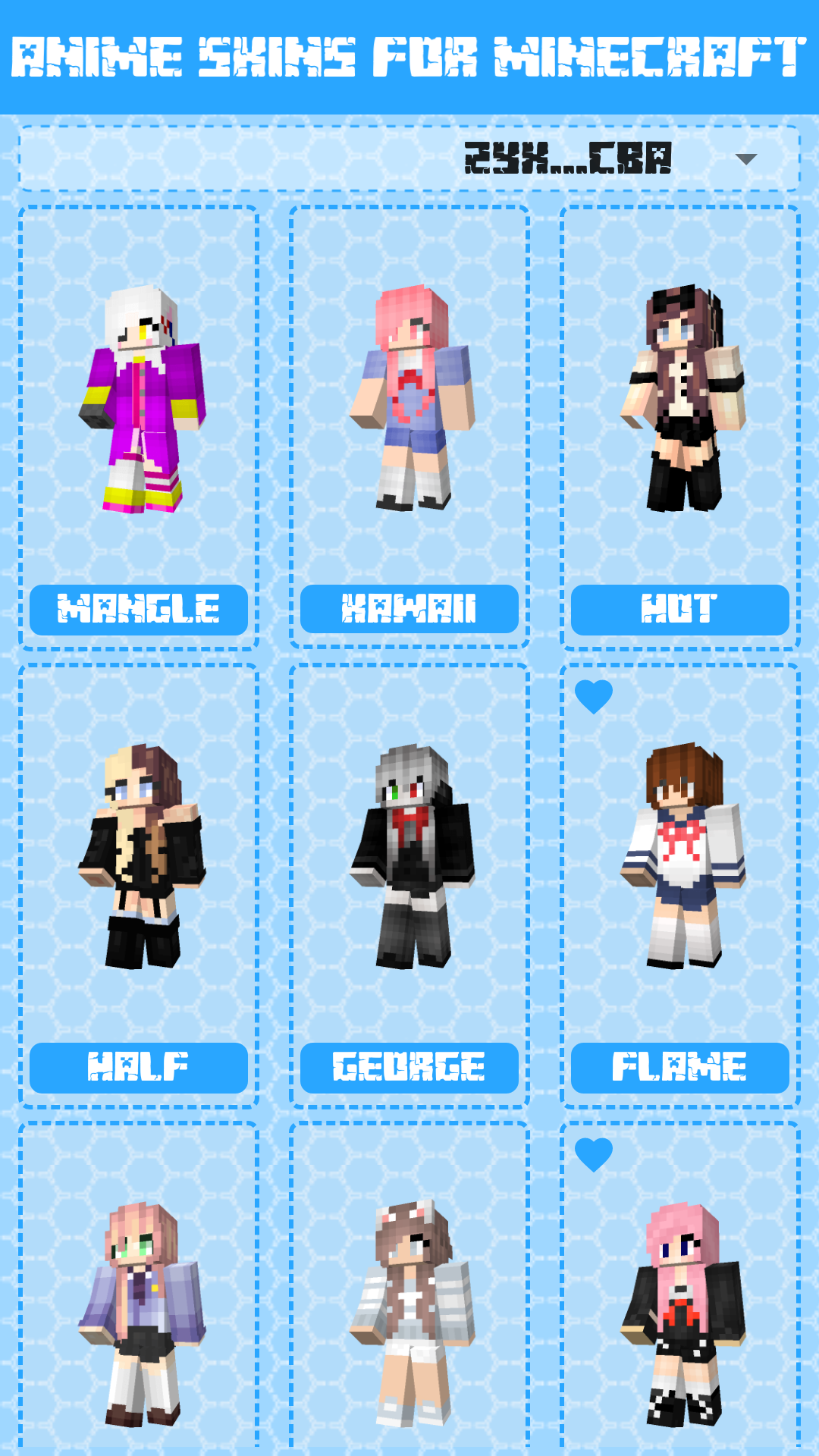 Anime Skins For Minecraft Pe Amazon Com Appstore For Android