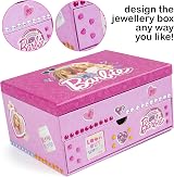 Barbie Colour Reveal Jewellery Box DIY Storage Case for Girls view 3