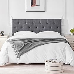 Howjoe Linen Upholstered Headboard Queen