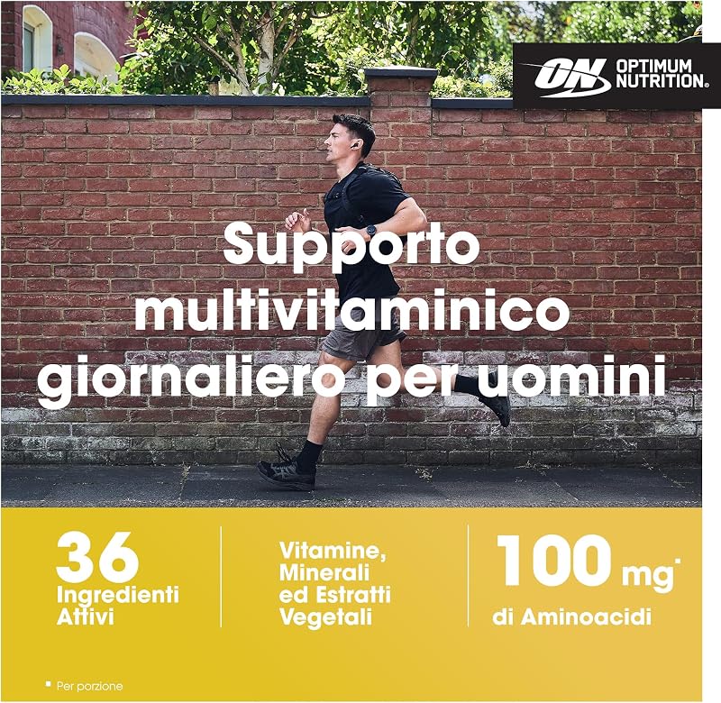 Opti-Men, Multivitaminico Alto Dosaggio per Uomini