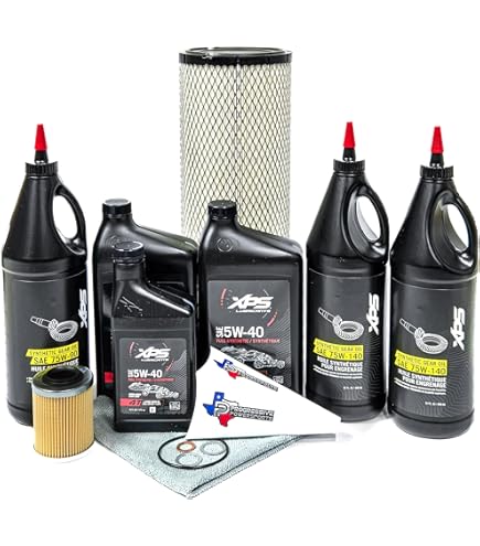 Amazon.com: Tusk 4-Stroke Oil Change Kit Can-Am XPS Synthetic All