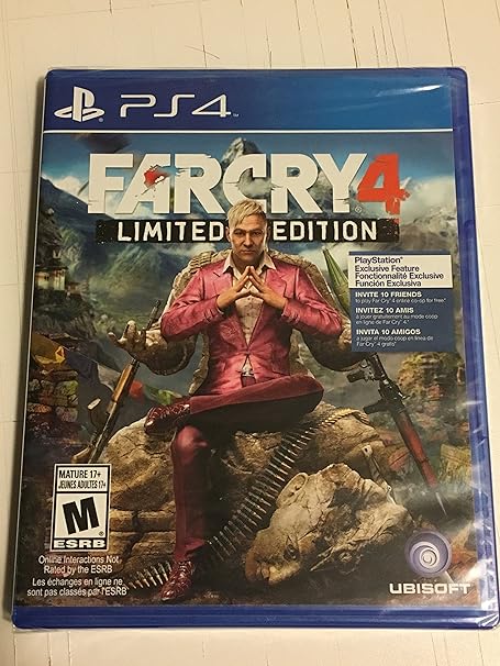 Amazon Com Far Cry 4 Limited Edition Playstation 4 Video Games
