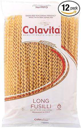 Colavita Long Fusilli (Col Buco) Pasta 