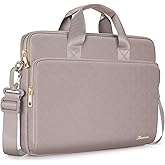 KIZUNA Laptop Sleeve Case 15.6 Inch Computer Shoulder Bag for for 16" MacBook Pro M4/Lenovo IdeaPad Flex 5i Gen 8/Legion Slim 5/Yoga Pro 9i/ThinkBook 16/HP Envy x360/Dell XPS 16/16 Plus,Khaki