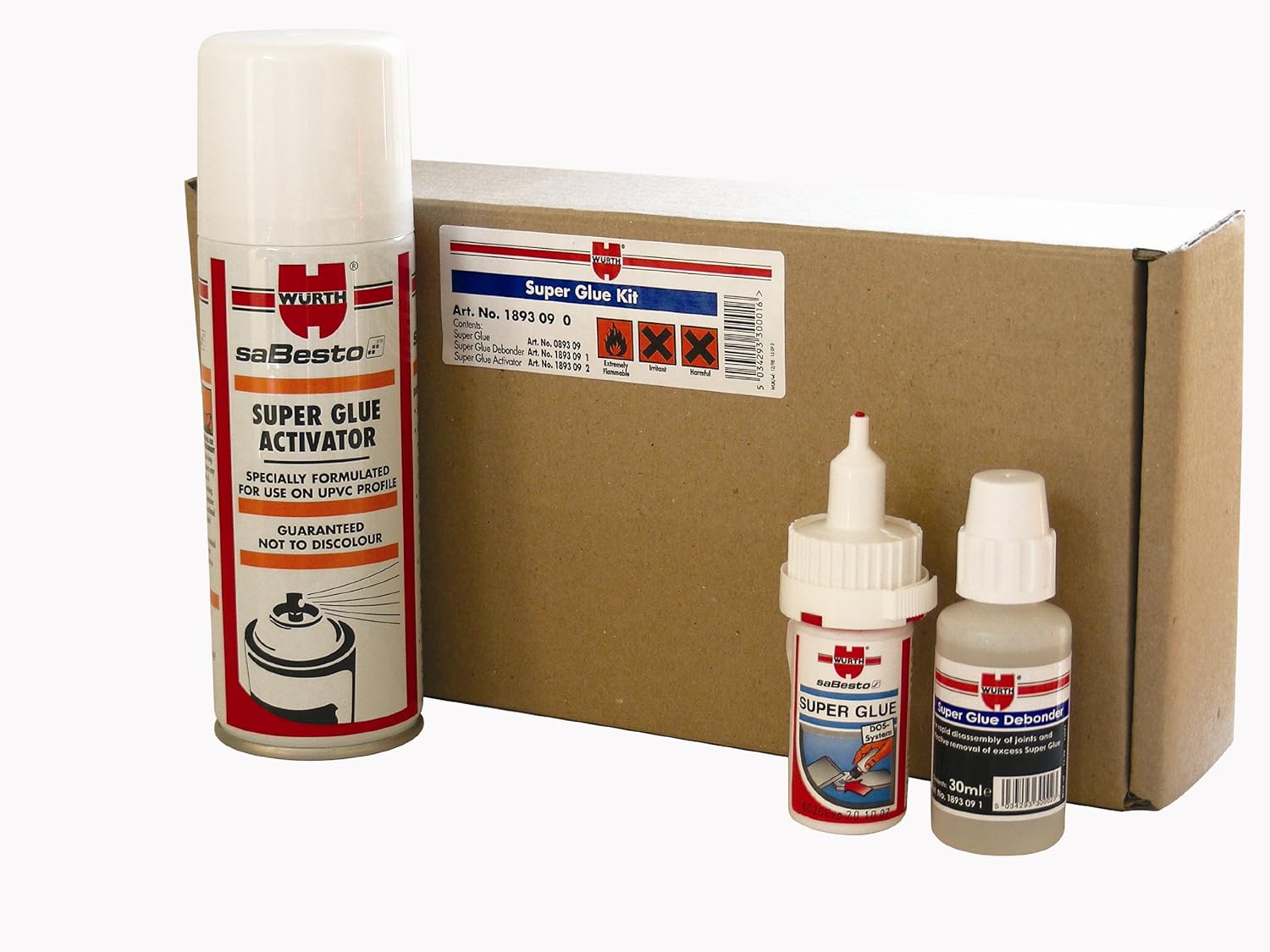 Wurth Super Glue Kit 893090 Amazon.co.uk Office Products
