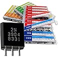 EEEEE 30 Kinds 1020pcs Assorted Type General Purpose TO92 Transistors PNP NPN Bipolar Power Transistor Assortment Kit with In