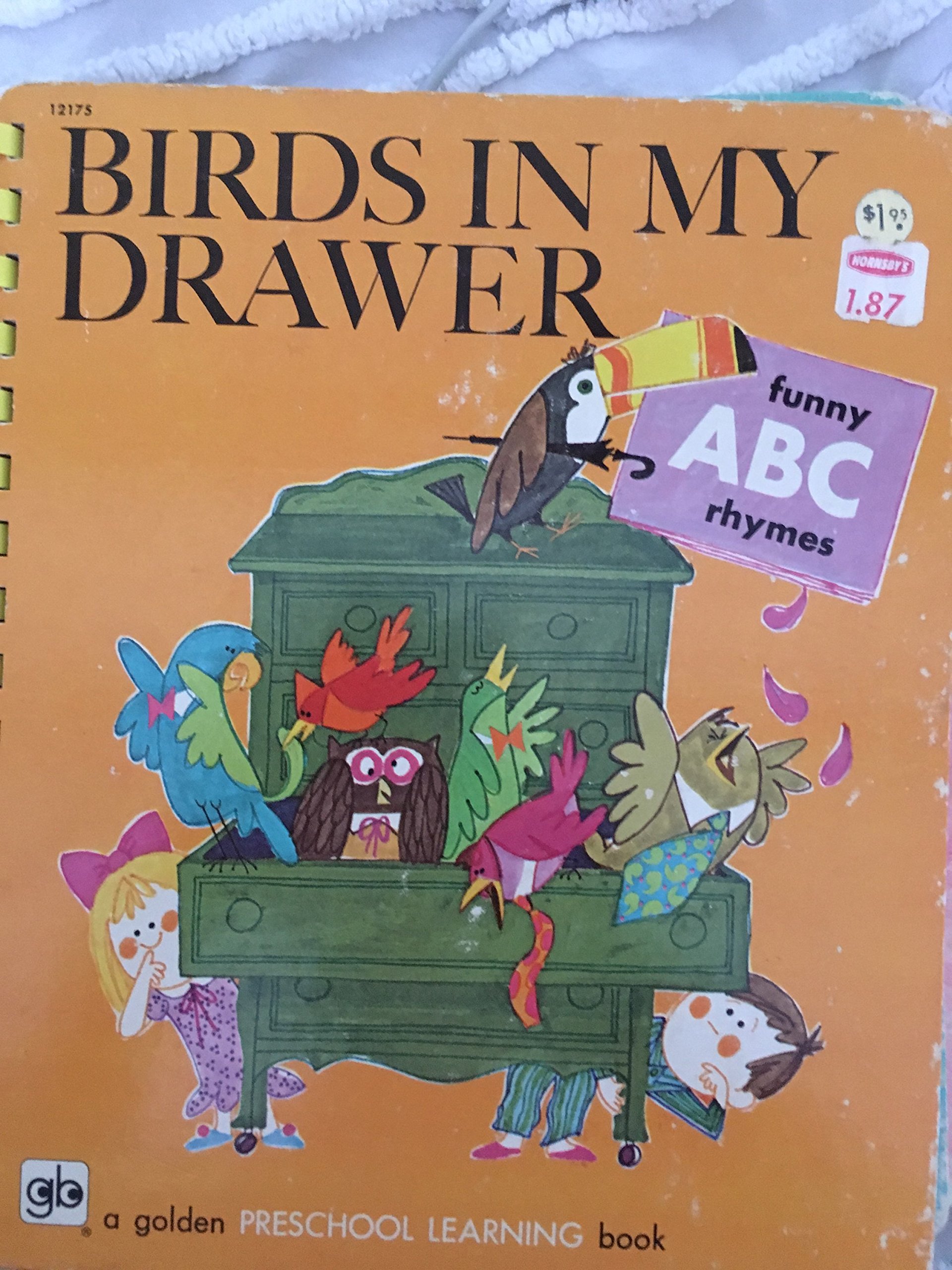 Birds In My Drawer Funny Abc Rhymes A Golden Preschool Learning