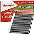 EPAuto Cabin Air Filter CP735 (CF10735) Replacement for Hyundai Genuine Part# 08790-3M000A, 97130-D2500, 97133-3M000, 97133-D2000, 97133-J5000, G8H79-AK000, J5H79-AK000