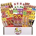 Pinata Mexican Candy Box - Sweet and Sour - 73 Pack - 3 Pounds - Authentic Mexican Candy Assortment - Dulces Mexicanos Variety Pack - Candies Mix with Pelos, Muecas, Pulparindo, Limon7, and More (Spicy Sour Mix, 3 Pounds)