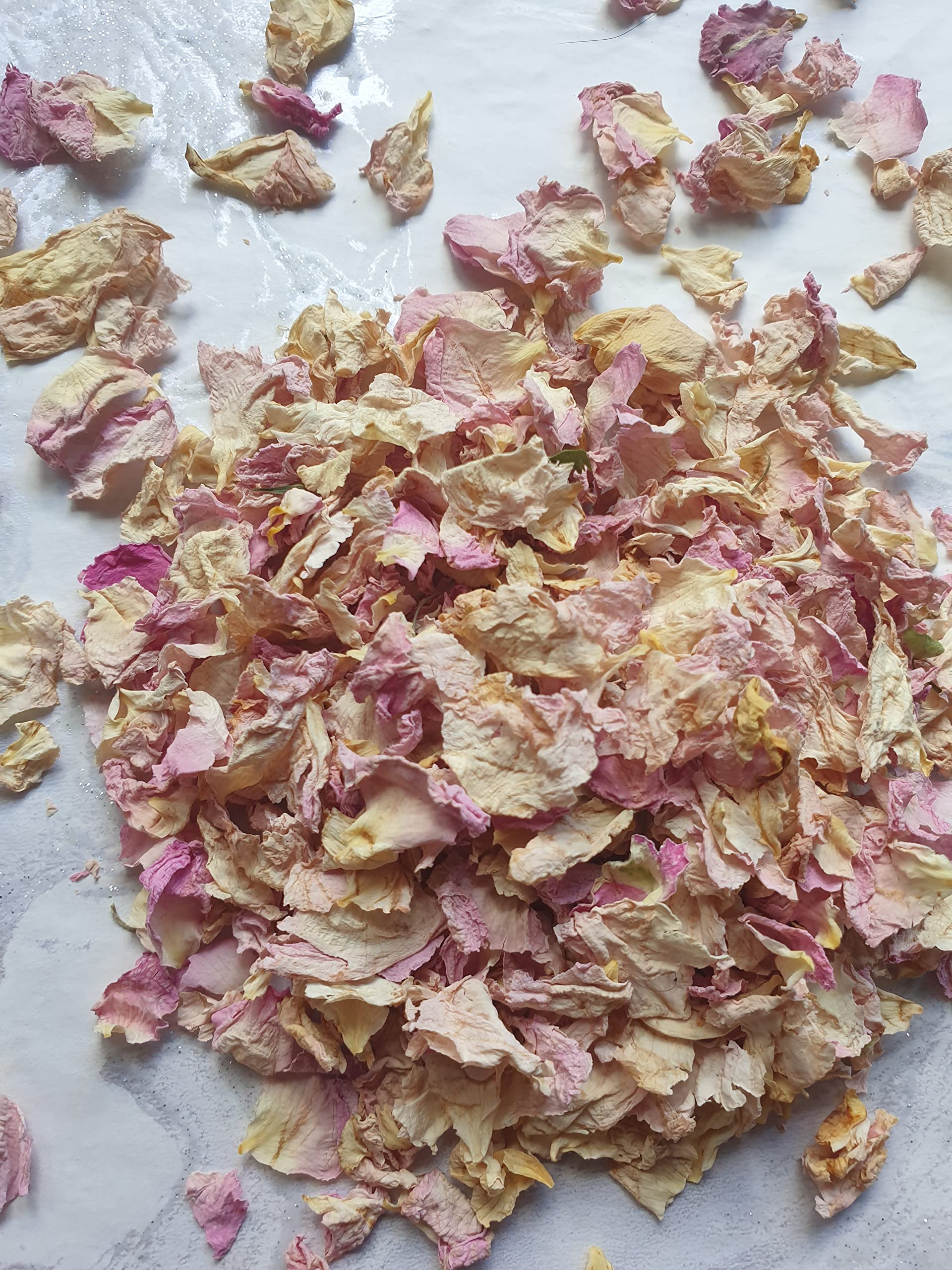 Pink Rose Petals - MINI PETALS - Wedding Confetti - Dried Flower Petals - Real Petal Confetti - Rose Petals.